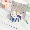 thumbnail image 5 of juego de tarjetas de felicitación plegables, colores vivos, escritura suave, impresionante efecto visual, deseos expresos, atractivo cumpleaños, juego de tarjetas de felicitación 3D escritas a mano F, 5 of 5