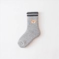 thumbnail image 5 of NOLDARES Unisex Kids Toddler Calf Socks, Thick Warm for Boys Girls Winter Outdoor & Cold Home Floors 5-Pairs, 5 of 9