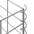 thumbnail image 5 of vidaXL Gabion Raised Bed Silver Iron Medium Durable Gabion Raised Bed, 5 of 7