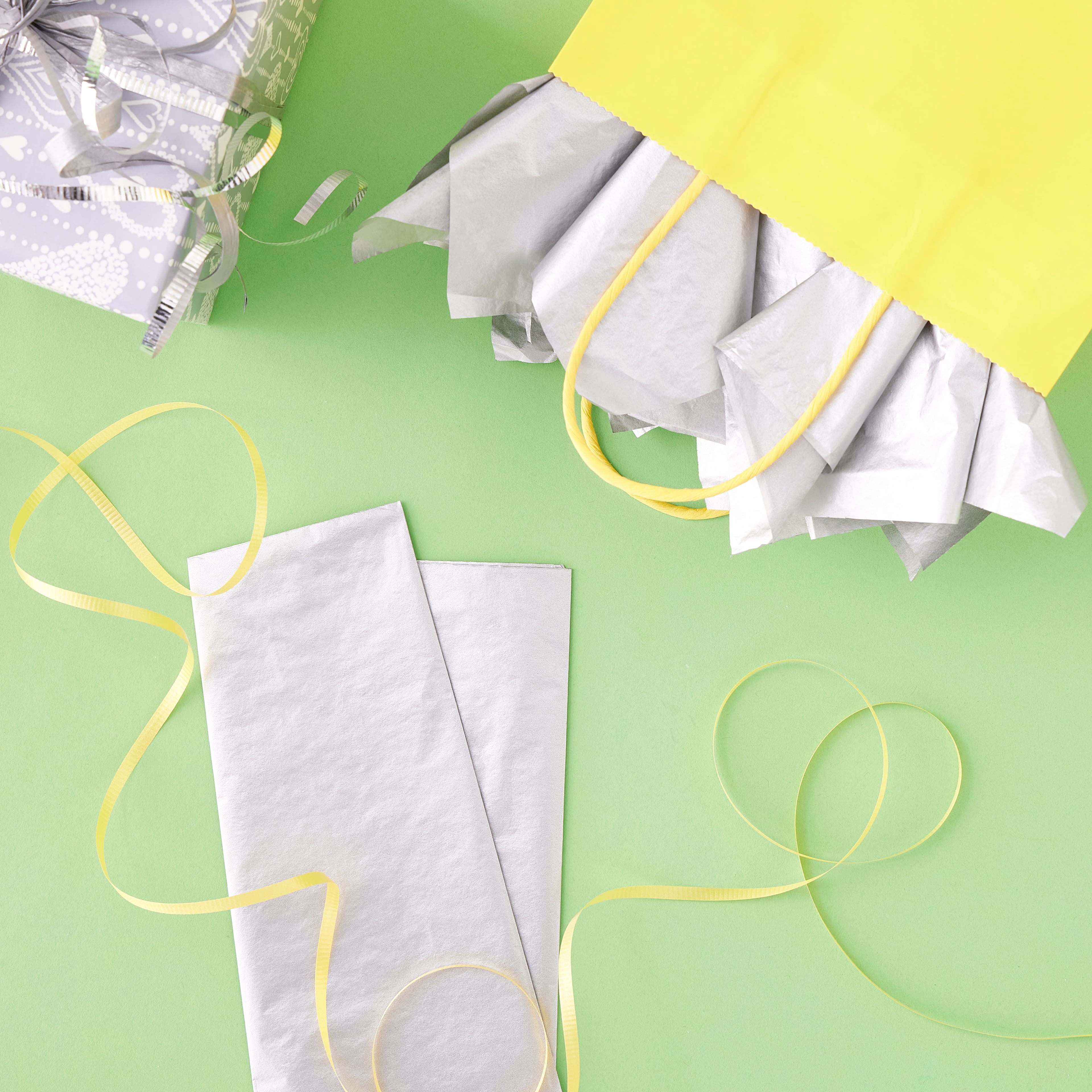 Celebrate It Silver Metallic Tissue Paper, 20 Packs: 5 ct. (100 total)