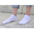 thumbnail image 2 of Calcetines Cortos Blancos Negros Grises Tipo Tines 10 Pares, 2 of 2