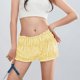 thumbnail image 4 of Pantalones de Cintura Elástica para Mujeres Primavera Y Verano Lindo Cintura Elástica Hinchada Nueva Impresión Pantalones Cortos Casuales, 4 of 9