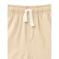 thumbnail image 3 of Wonder Nation Toddler Boys Cotton Woven Shorts, Sizes 18M-5T, 3 of 3