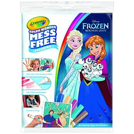 Crayola Color Wonder Coloring Pad And Markers, Frozen | Walmart Canada
