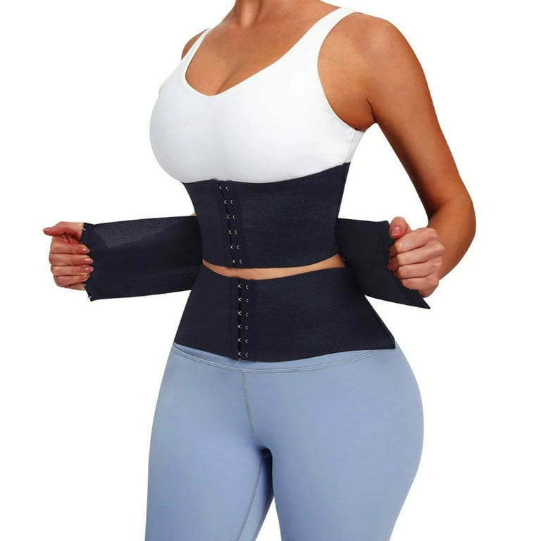 Waist Trainer Corset Women Binders Shapers Tummy Wrap Body Shapewear Slimming Belt Flat Belly Workout Postpartum Girdle plus size Walmart