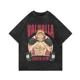 thumbnail image 2 of Camiseta con estampado de anime Vinland Saga, manga corta, corte holgado, cuello redondo, estilo vintage, para verano, con lavado exclusivo, 2 of 4