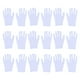 thumbnail image 1 of 12 pares de guantes blancos de algodón Health Music Canvas Beauty Work Liner, 1 of 6