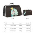 thumbnail image 1 of One Shoulder Portable Crossbody Pet Backpack Dog Bag Cat Bag Foldable Portable Pet Bag DMH, 1 of 1