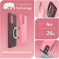 thumbnail image 4 of TUDIA Étui Merge Compatible Magsafe pour Motorola Edge 2024, Robuste et Résistant - Rose Fumé, 4 of 8