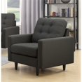 thumbnail image 1 of Coaster Kesson Mi-Siècle Moderne Chaise en Charbon de Bois, 1 of 1