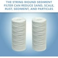 thumbnail image 3 of Compatible with HDX String Wound Household Filters (2-Pack) HMD by CFS, 3 of 6