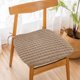 thumbnail image 2 of Cojín de asiento de terciopelo para silla de comedor, taburete o almohadilla de suelo de 47 x 45 cm. Almohada suave para sentarse en la cocina, la oficina, el balcón o la sala de estar. Soporte, 2 of 6