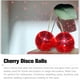 thumbnail image 4 of Bewildely Bolas de discoteca de cereza decoración moderna seta Kawaii espejo de vidrio simulado sala de estar decoración del hogar para Bar DJ Decoración del hogar Doble rojo 12cm, 4 of 6