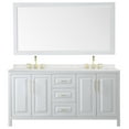 thumbnail image 2 of Wyndham Collection Wcv252572d-Qtz-Us3m70 Daria 72" Free Standing Double Basin Vanity Set -, 2 of 7