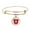 Gold, variant on Additional Round Photo Charm for Expandable Bracelet - Additional Silver Tone Expandable Charm