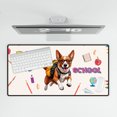 thumbnail image 4 of Back to School Cute Basenji Desk Mat Full Keyboard Mouse Pad African Barkless Dog Lover Large Mousepad - 13010, 4 of 5