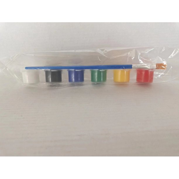 Tira de pintura acrílica para muñecas de yeso, estilo grafiti, 6 colores, 12 colores, 3 ml y 5 ml