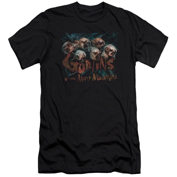The Hobbit Misty Goblin S/S Adult 30/1 T-Shirt Black
