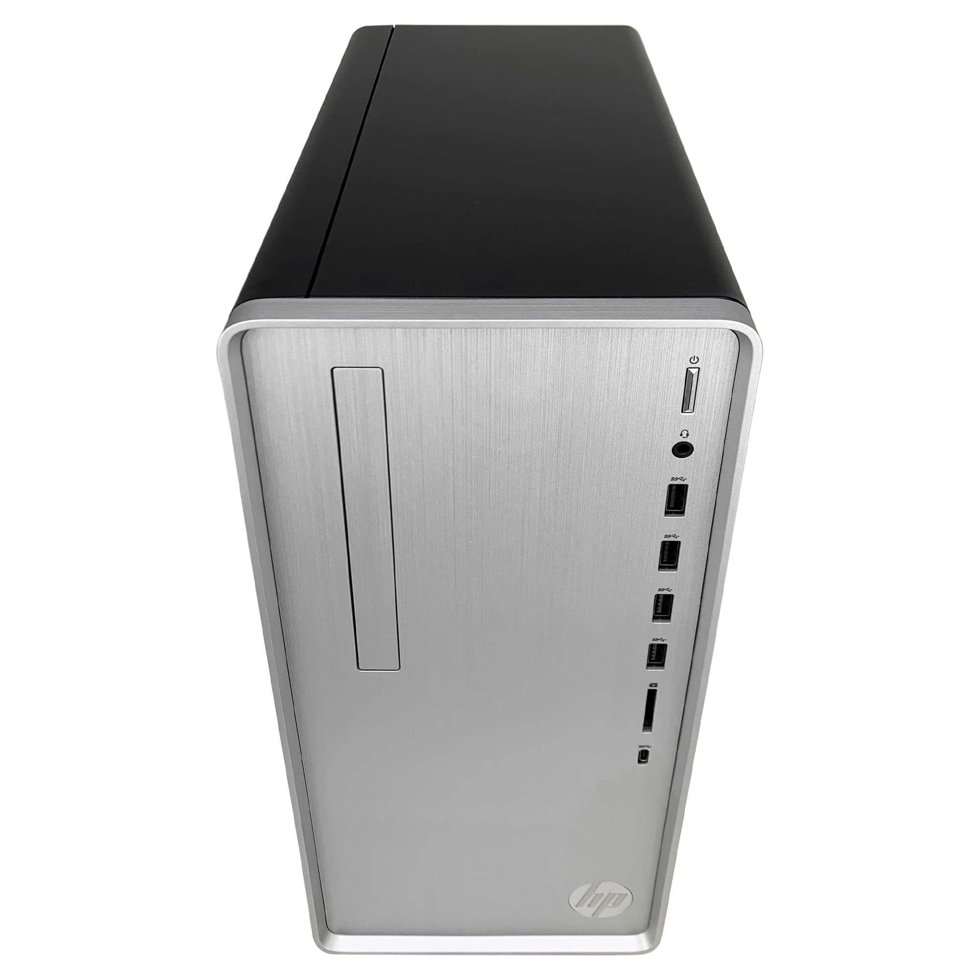 HP Pavilion TP01 Tower Desktop Computer - AMD Ryzen 5 5600G 6-Core up to 4.40 GHz Processor, 64GB DDR4 RAM, 2TB SSD + 1TB HDD, AMD Radeon Graphics, DV HP Pavilion TP01-2137C Desktop AMD Ryzen 5 5600G 3.9GHz AMD Radeon Gra