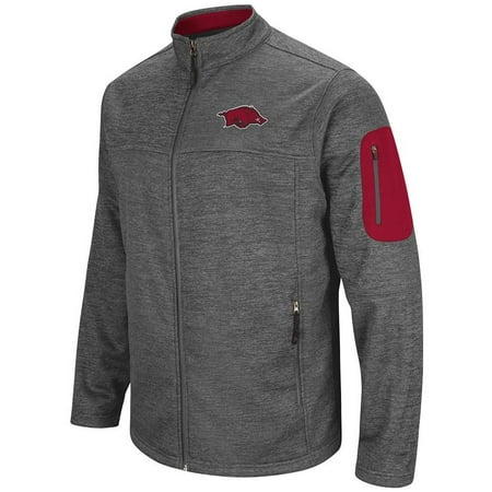 - Arkansas Razorbacks Colosseum Anchor Full-Zip Jacket - Charcoal