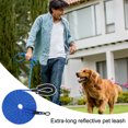 thumbnail image 3 of Pet Leash Heavy Duty Rope Leash for Medium And Large Dogs with Elastic Cushioning And Reflective Strips Extra Long Durable Nylon Webbing for Safe Night Walks And Outdoor Training, 3 of 7