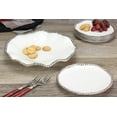thumbnail image 5 of Pampa Bay Porcelain Round Dessert/Appetizer Plate, 7 x .75 inches, White, 5 of 5