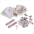 thumbnail image 1 of Paquete de Suministros áLbum Recortes Vintage 200 Piezas para Planificadores Diario Basura Pegatinas Papel DIY EfíMero Decoupage, 1 of 9
