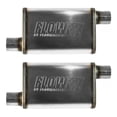 thumbnail image 1 of Flowmaster 71236 FlowFX Muffler (2 Pack), 409S 2.5" Offset In / 2.50 Out Moderate Sound by MAPerformance, 1 of 4