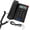 Black, variant on Corded Landline Phone with Caller ID, Landline Phones for Home Office, Speaker Phone with Redial, Speed Dial, Caller Indicator Light Feature, Telephone Landline Phones Adjustable Ringer: High/Low/Off