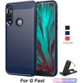 thumbnail image 1 of SCL Moto G Fast Case, Housse de Protection Anti-Rayure en Gel Effet Fibre de Carbone [Anti-Rayure][Anti-Collision] Compatible avec, 1 of 5