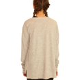 thumbnail image 3 of P.J. Salvage Womens Premium Pajama Sweater, Grey, Small, 3 of 5