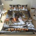 thumbnail image 1 of Leviatán Conjunto de sábanas temático, trío de piezas, cómodo y amigable con la piel, diseño único, regalo de decoración para el hogar para familiares, amigos y fans,135cm *200cm, 1 of 6