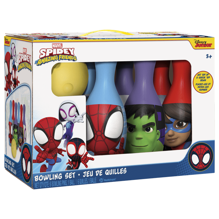 Hedstrom Kids Bowling Set, Spidey and Amazing Friends - Walmart.com