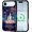 Castle Firework, variant on Compatible with iPhone 17 Case for MagSafe, Anti-Slip Strips 2-in-1 All-Inclusive Dual-Layer Soft TPU + PC Back for Sunset Frog Umbrella in Rain