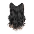 thumbnail image 1 of QHUDLV Perruque en Dentelle Sans Colle, Cheveux Humains Style Naturel, Respirant Confortable pour Usage Quotidien, 1 of 8