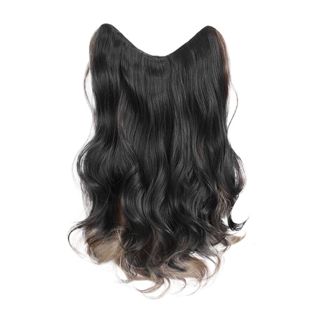 QHUDLV Perruque en Dentelle Sans Colle, Cheveux Humains Style Naturel, Respirant Confortable pour Usage Quotidien
