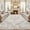 Cream, variant on ATHOPE 5x7 Area Rugs for Living Room Bedroom, Washable Soft Rug with Non-Slip Backing, Large Floral Vintage Distress Print Pattern Carpet, Green