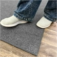 thumbnail image 3 of 8'x8' Soft Indoor/Outdoor Hobnail Style Area Rugs. Lightweight and Flexible for Easy Cleaning and Transport (Color: Sky Grey), 3 of 8