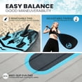 thumbnail image 6 of MSEASFREE 11 ft Inflatable Paddle Board Stand up Paddle Board All-Purpose Fishing Board with Full SUP Accessories, 6 of 9