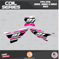 thumbnail image 3 of Kalair GFX Graphics Kit for KTM Motorcross 2-Stroke 125SX,250SX and 300SX (2023) Coil Series, 3 of 5