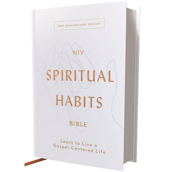 Niv, Spiritual Habits Bible, Hardcover, Red Letter, Comfort Print: Learn to Live a Gospel-Centered Life, (Hardcover)