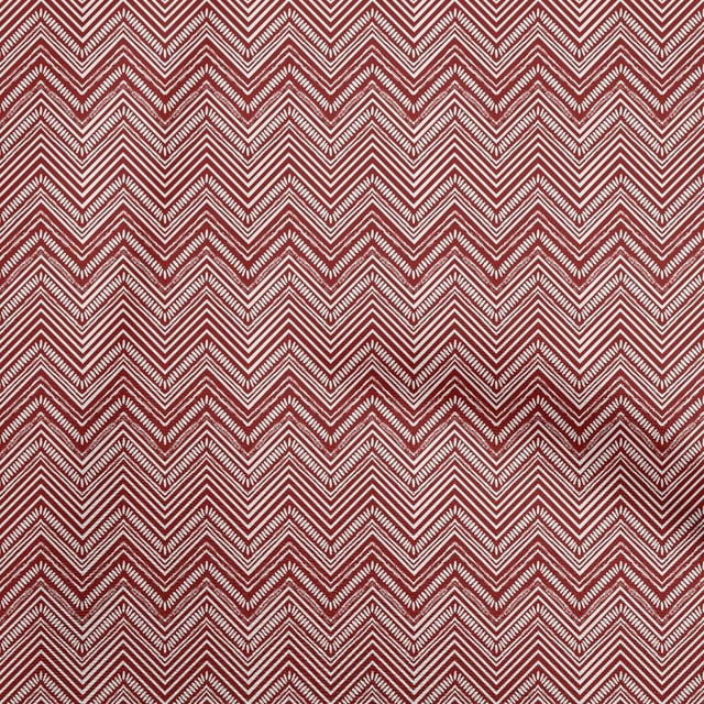 oneOone Silk Tabby Red Fabric African Craft Projects Decor Fabric Printed By The Yard 42 Inch Wide
