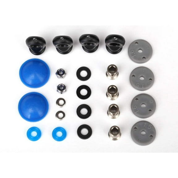 Traxxas 7463 Rebuild Kit for GTR Long and XX-Long Shocks (Renews 2 Shocks)