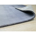 thumbnail image 3 of Handmade Wool Blue Transitional Stripe Horizon Rug, 3 of 4