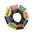 thumbnail image 3 of Brazalete de capitán de fútbol ajustable, brazalete deportivo antideslizante, brazalete de visibilidad antideslizante, brazaletes de equipo, unidad de jugador, 3 of 5