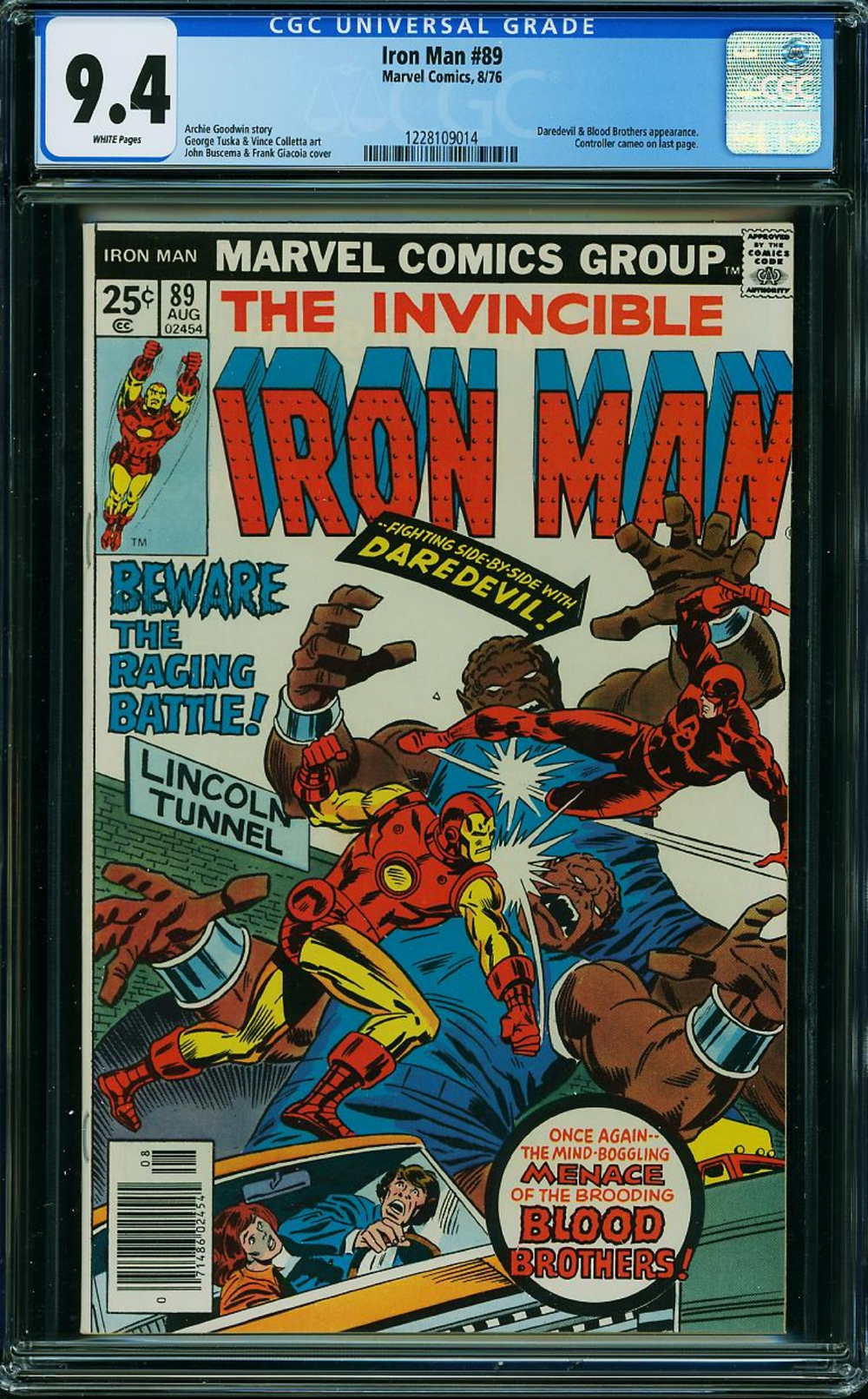 Cover of Iron Man #89