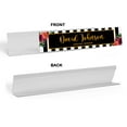 thumbnail image 2 of Printtoo Personalized Desk Name Plate Pretty Floral & Stripe Custom Acrylic Office Desk Name Plate Accessory 2x8 Inches, 2 of 5