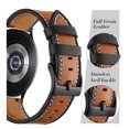thumbnail image 3 of Correa de reloj Olytop de piel de 20 mm para Samsung Galaxy, 3 of 7