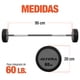 thumbnail image 4 of Barra Con Peso Altera BR60Lb – 01 Gym Fitness 60LBS, 4 of 6