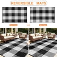 thumbnail image 6 of Kzaei Waterproof Outdoor Rug, 5'x8' Reversible Plastic Camping Area Rugs, Black, 6 of 6